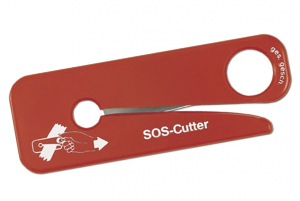 Secumax SOS Cutter Feuerwehr Rallye Gurtmesser Gurtschneider